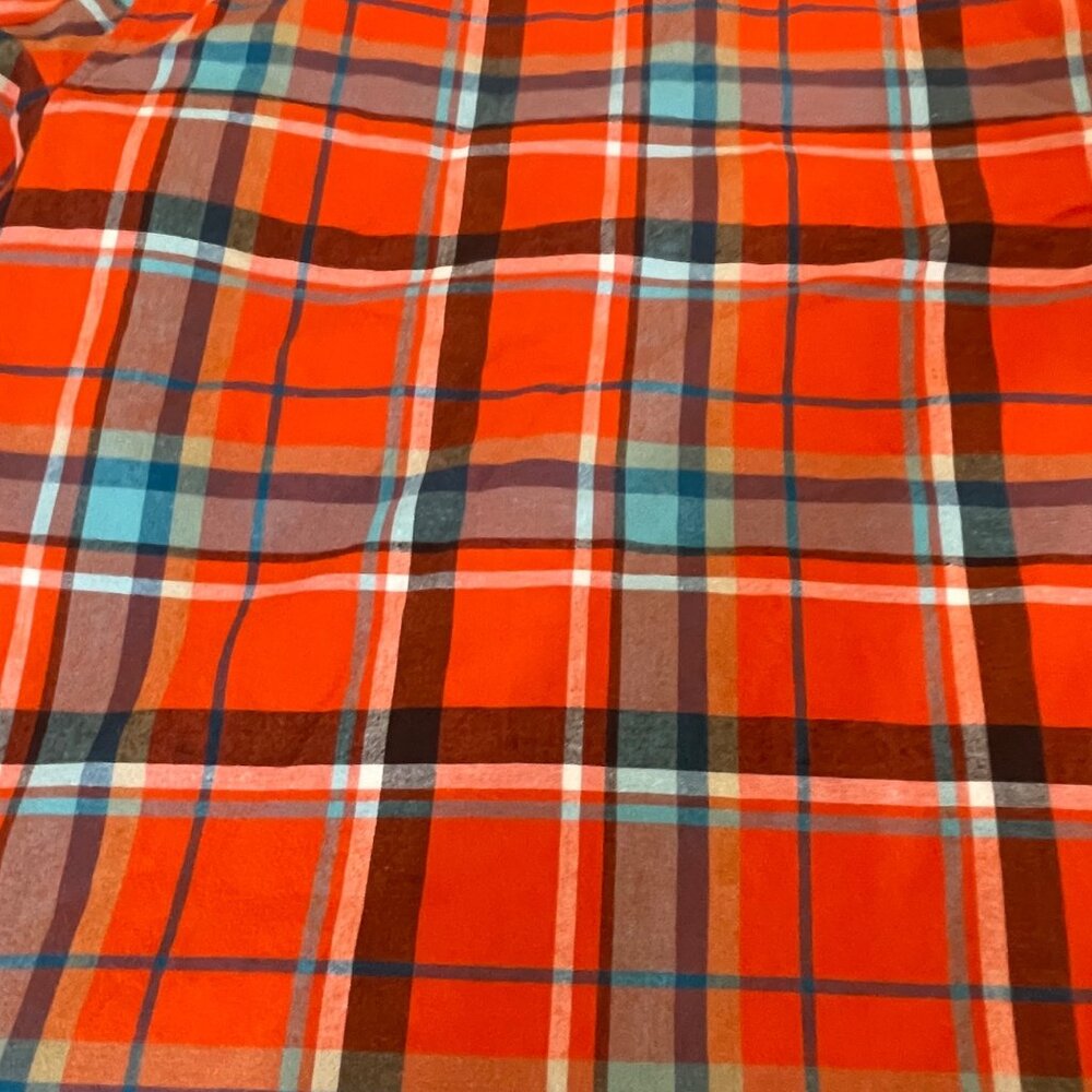 Crazy 8 Boys Plaid Faux Sherpa Fur Lined Shirt Jacket XL (14) - Picture 12 of 12